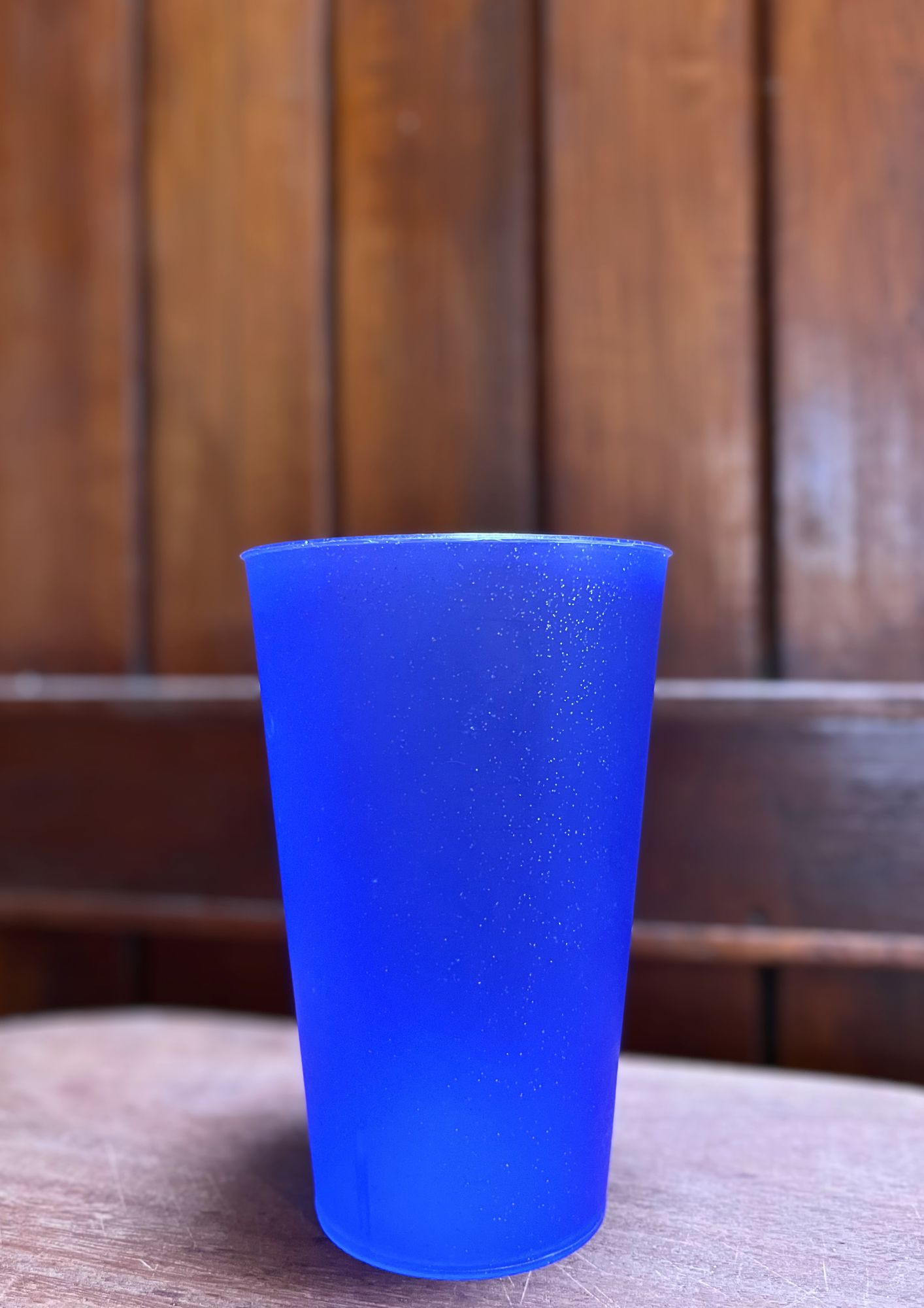 Vaso Team Bride & Bride · Bride · Azul glitter