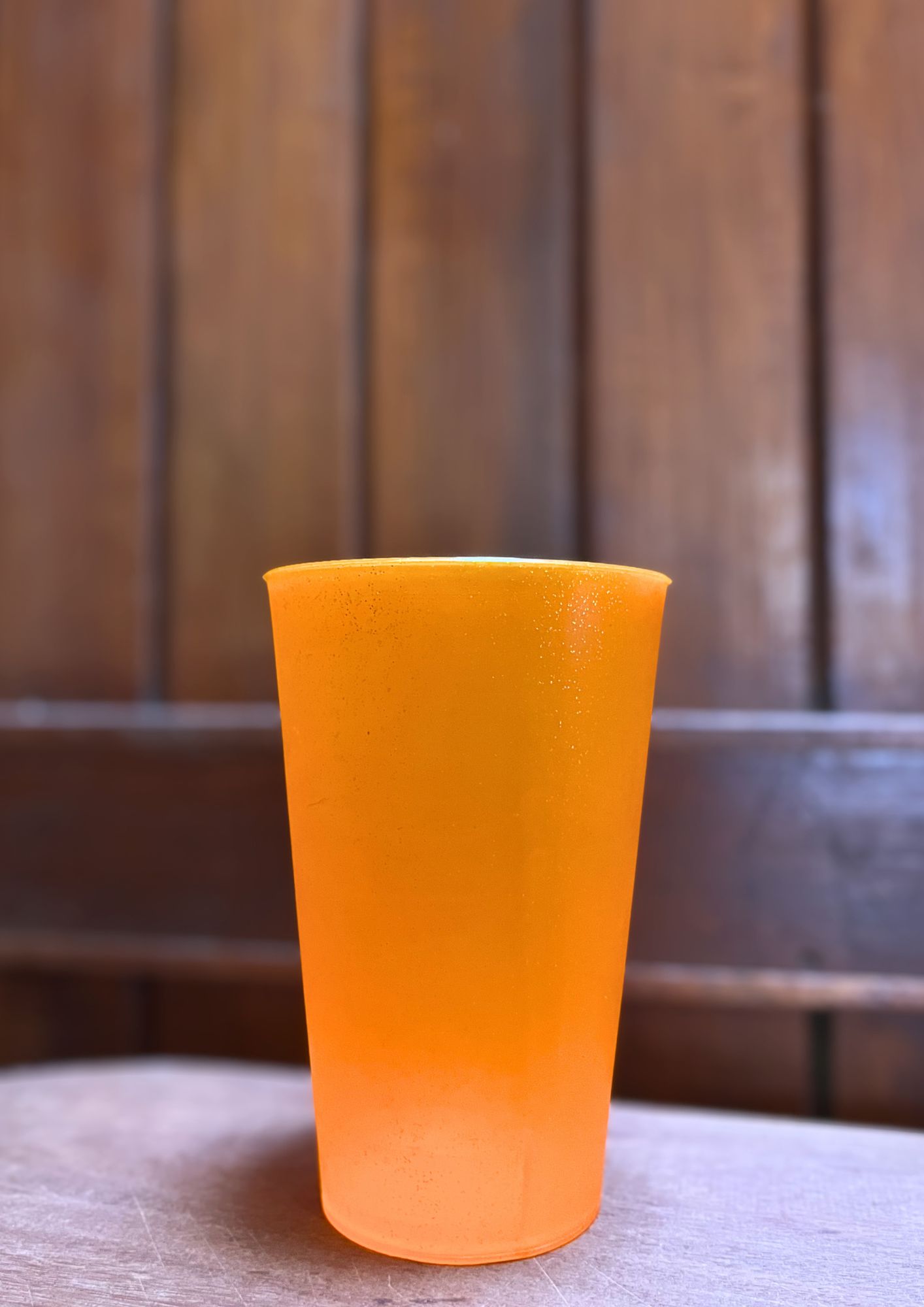 Vaso Team Bride & Bride · Bride · Naranja glitter
